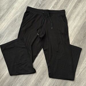 Lily Black Lounge Pants | Drawstring Waist | Women’s XL | Soft & Stretchy